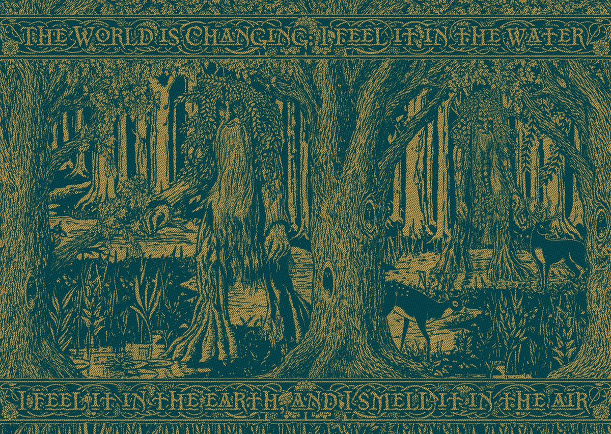 Treebeard My Land is Fair Brushed Cotton Throw Preorder