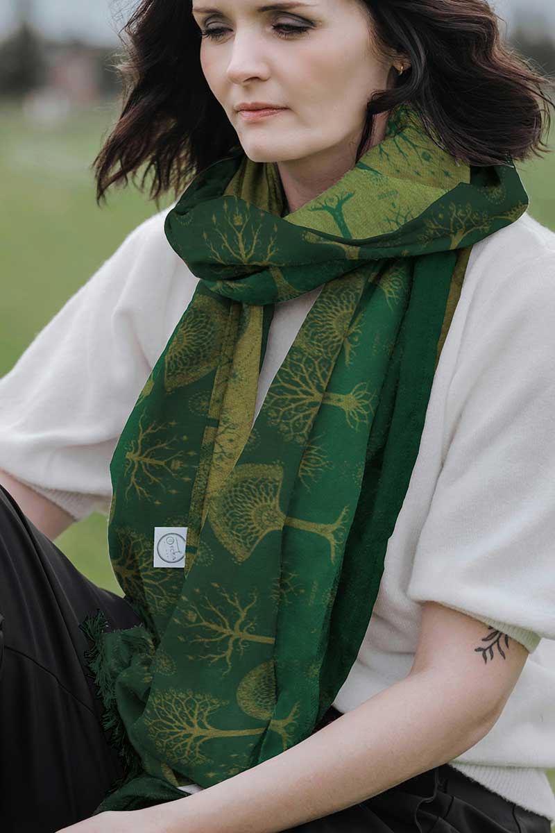Trees of Gondor Golden Tree Scarf