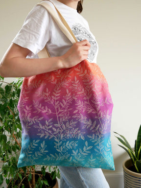 Willow Esprit Jacquard Tote Bag