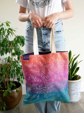 Willow Esprit Jacquard Tote Bag