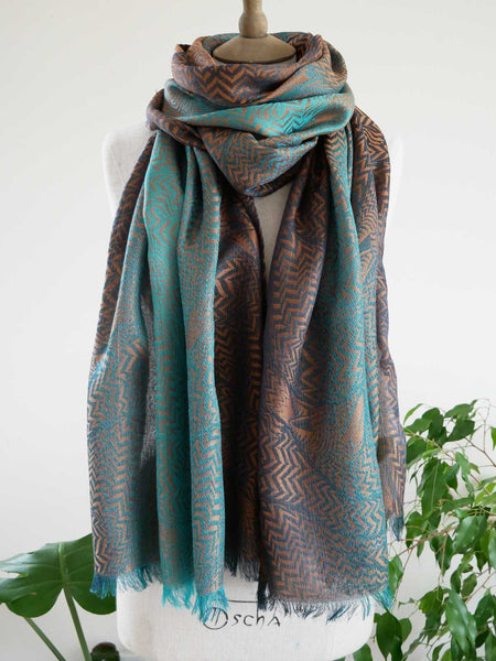 小物 star pattern long scarf Beth_Aidala_-