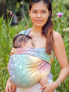 Andaluz Rainbow Baby Wrap