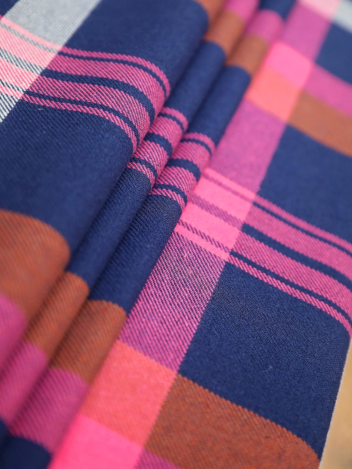 Heather Tartan Fabric Pieces