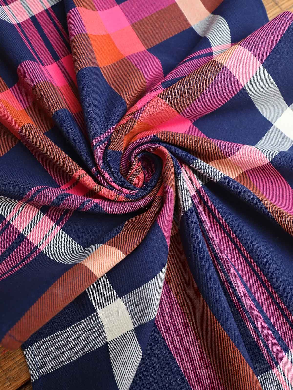 Heather Tartan Fabric Pieces