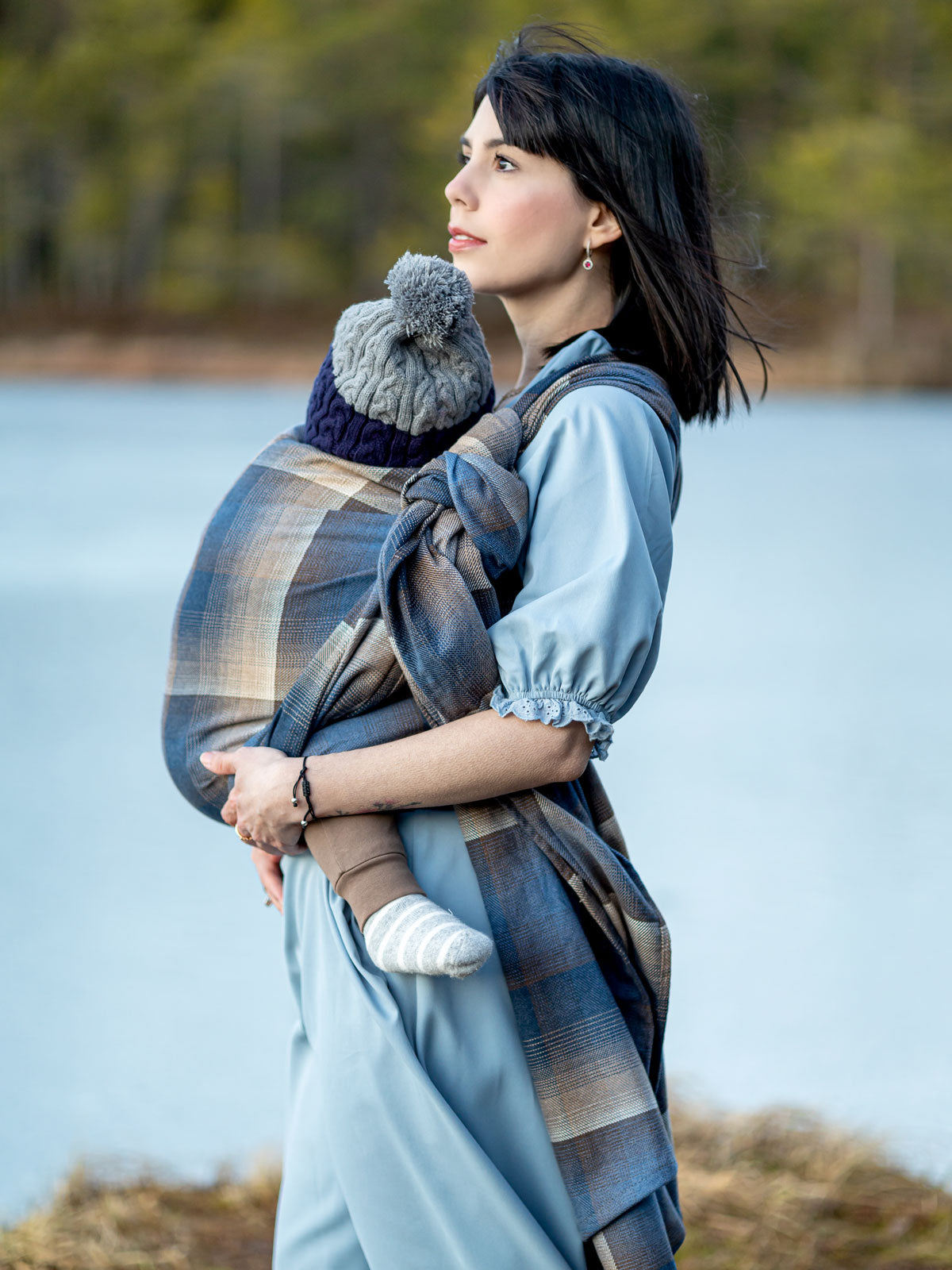 Leithen Tartan Baby Wrap