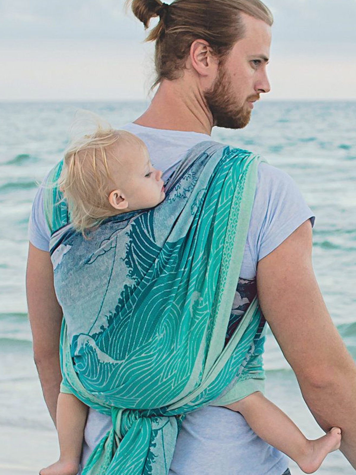 Okinami Wipeout with Ice Cotton Baby Wrap (Woven Second) [Grade 2]