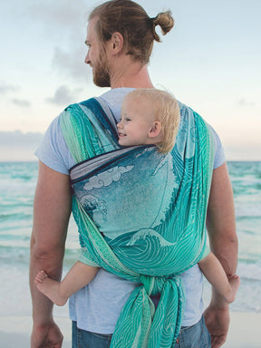 Okinami Wipeout with Ice Cotton Baby Wrap (Woven Second) [Grade 2]