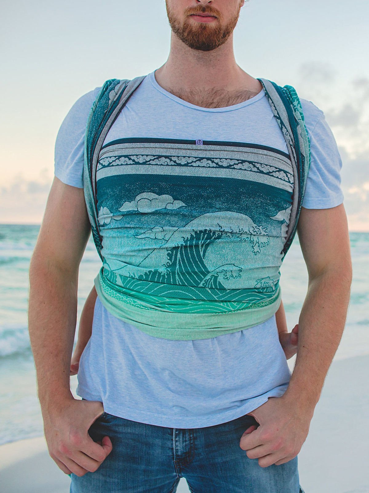 Okinami Wipeout with Ice Cotton Baby Wrap (Woven Second) [Grade 2]