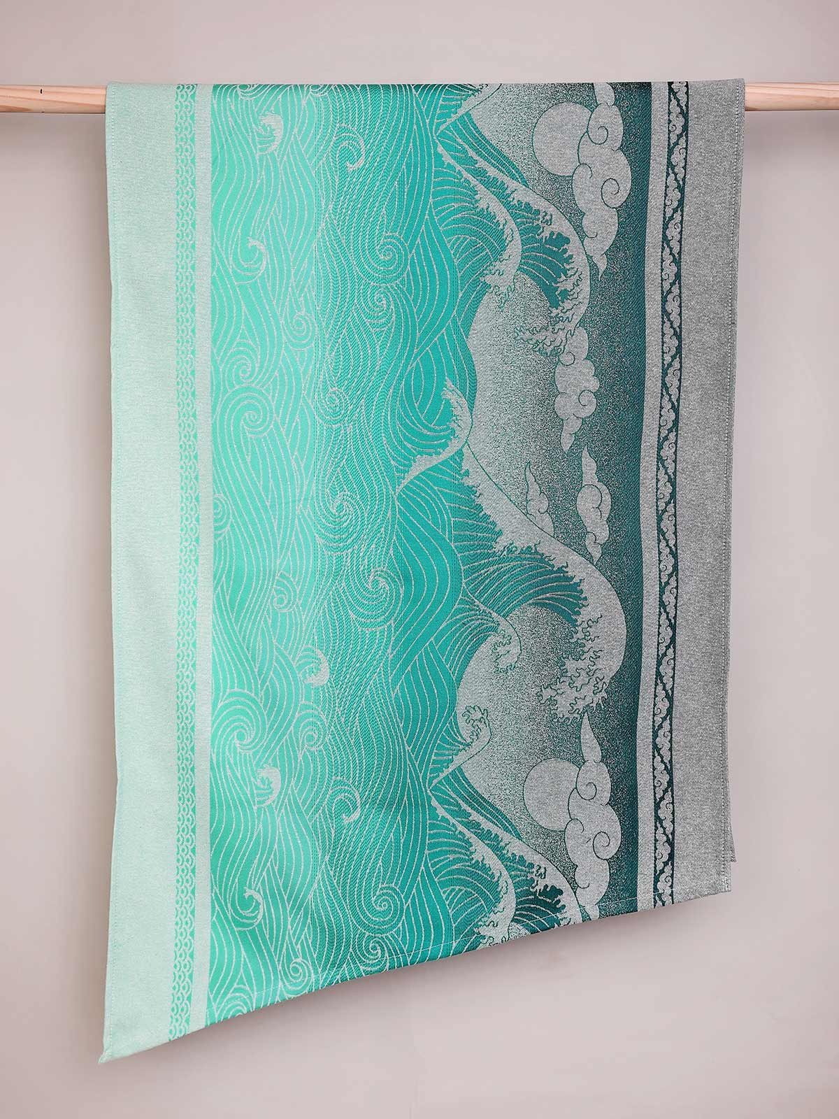 Okinami Wipeout with Ice Cotton Baby Wrap (Woven Second) [Grade 2]