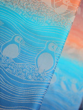 Puffins Farne Islands 1m Fabric Piece