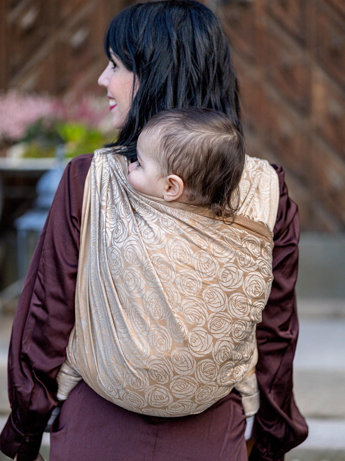 Roses Ceremony Baby Wrap | Oscha Slings