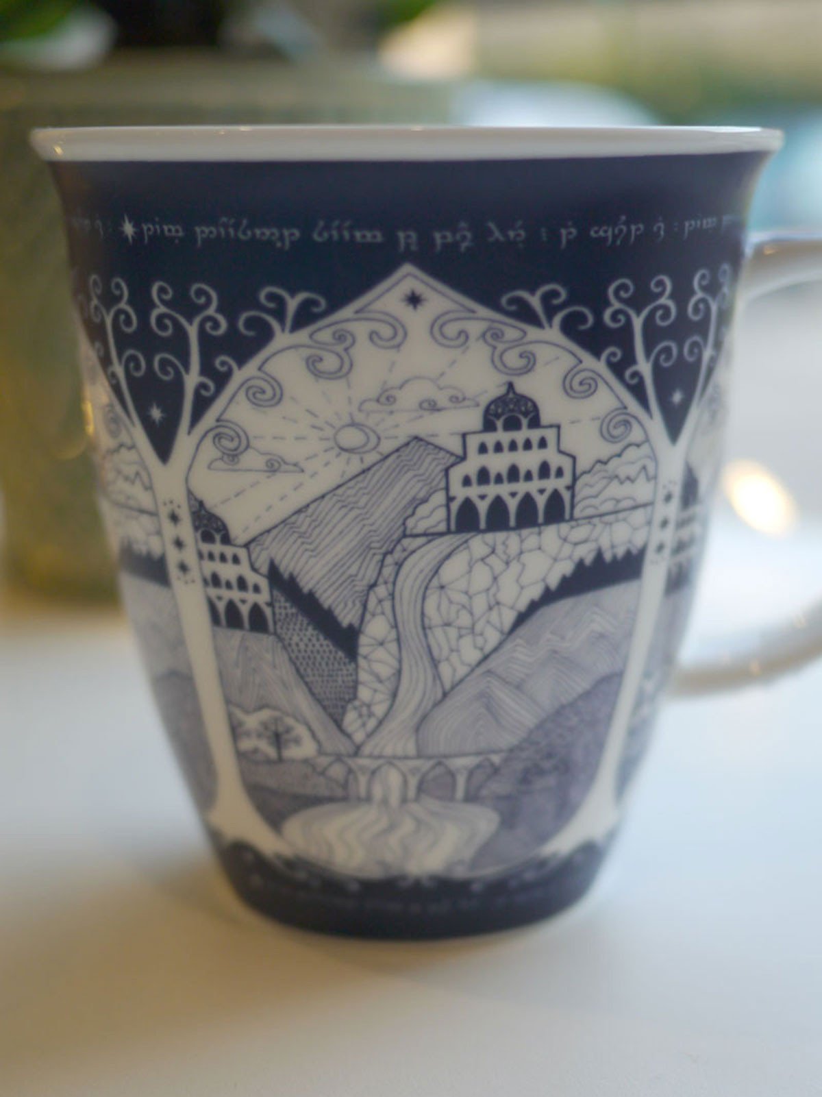 Rivendell Indigo Mug