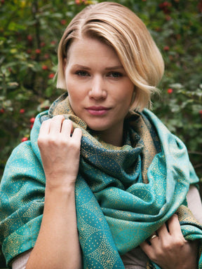 Starry Night Gold Dust Baby Wrap