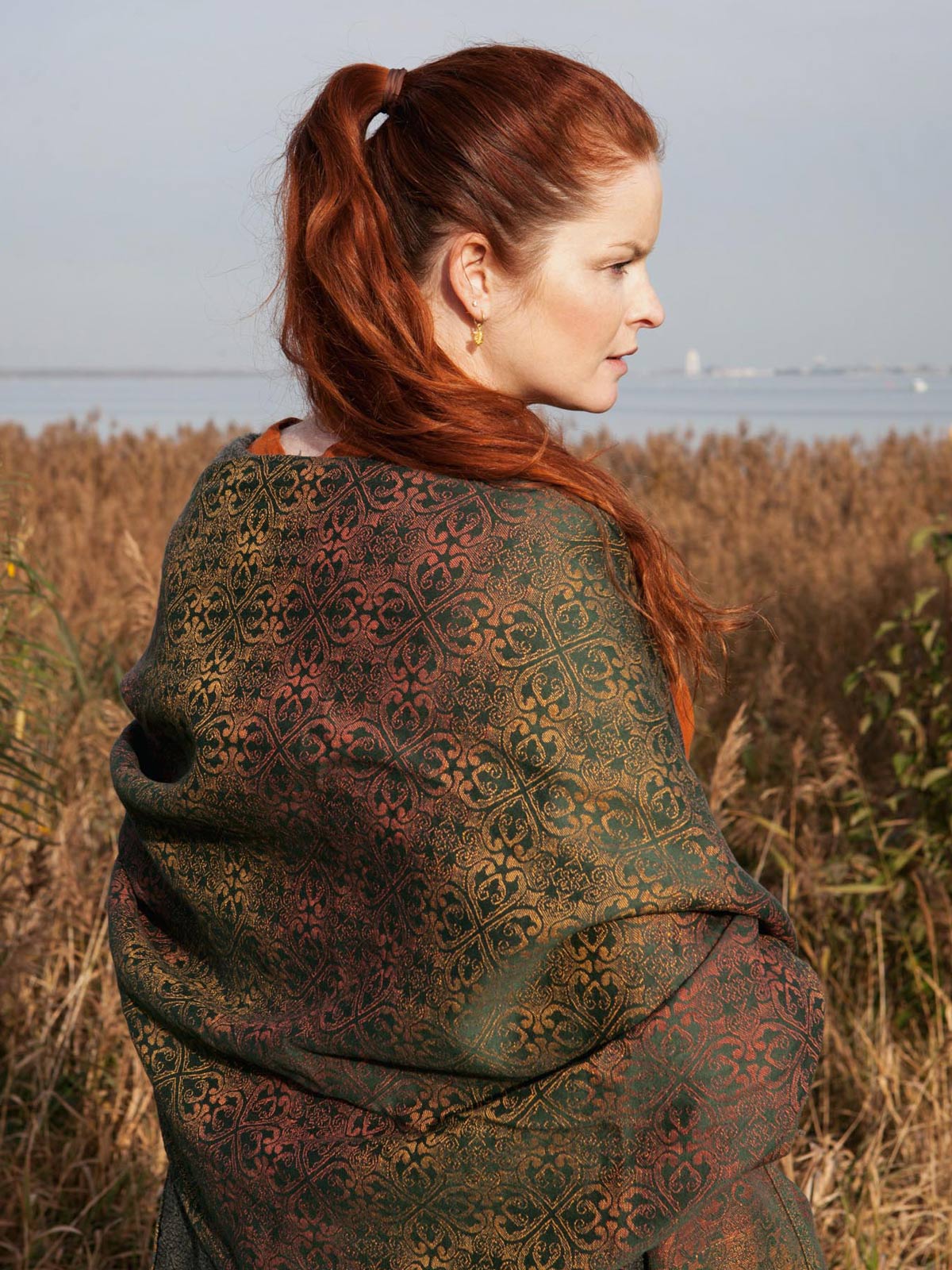 Victoriana Hunter Shawl