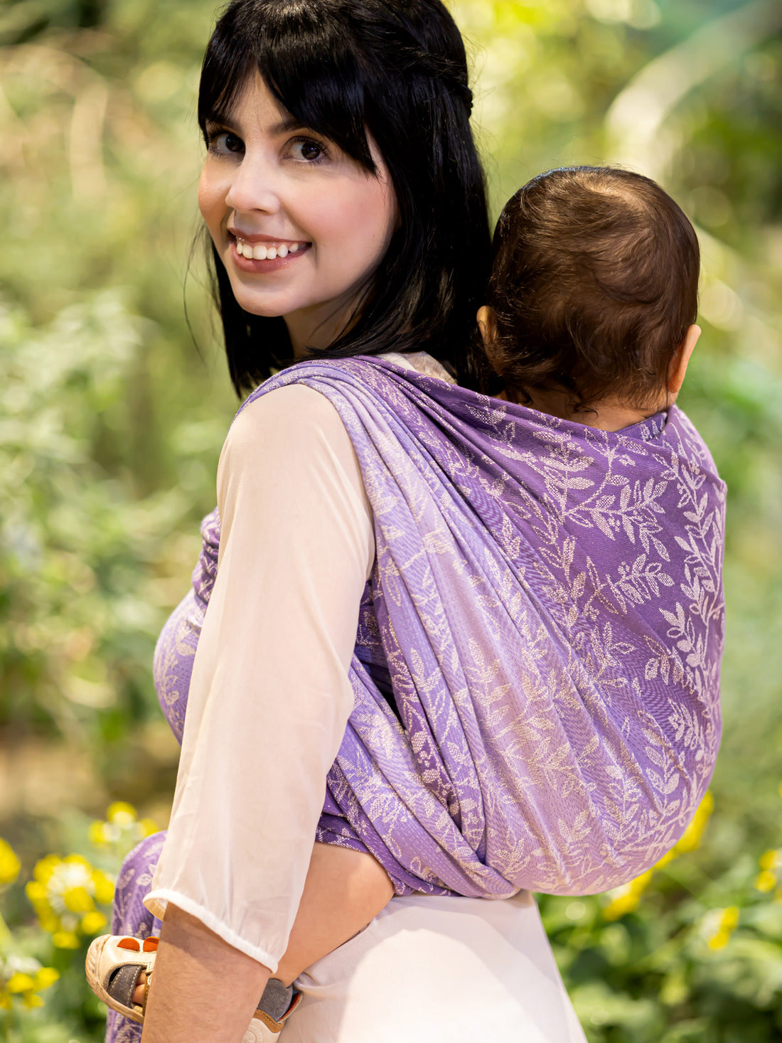 Willow Lavender Baby Wrap Oscha Slings