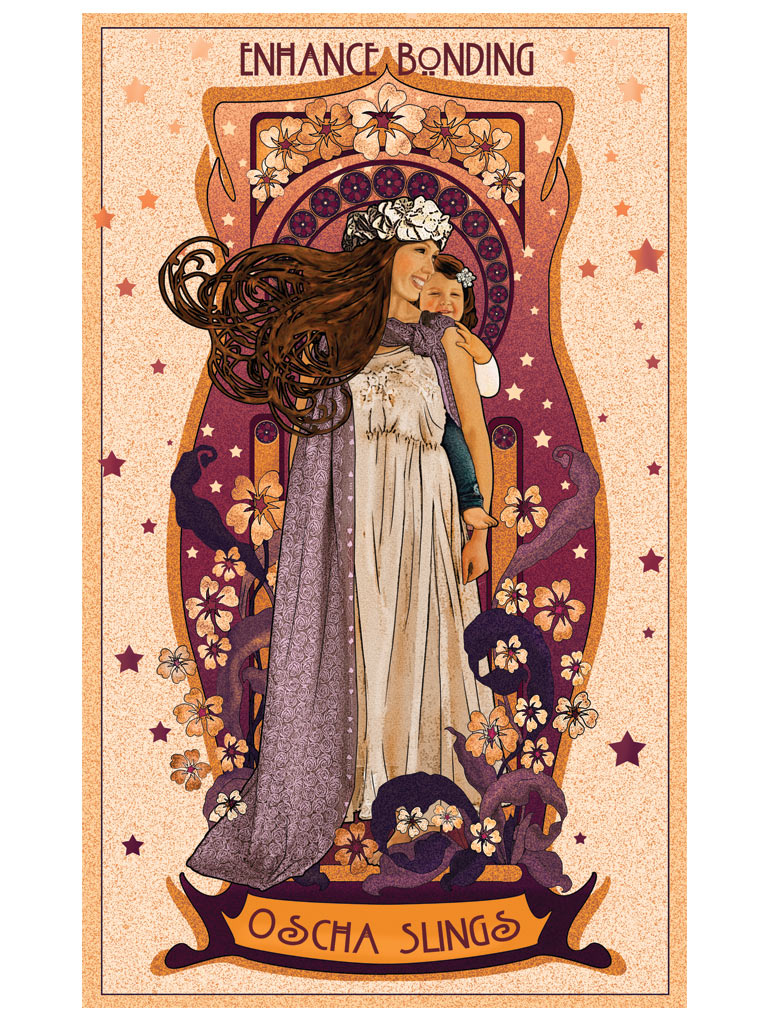 Art Nouveau Print: Enhance Bonding