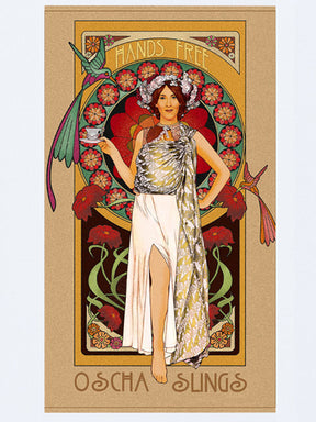 Art Nouveau Print: Hands Free