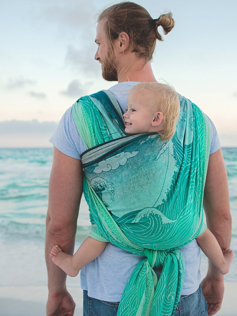 Okinami Wipeout with Ice Cotton Baby Wrap (Woven Second) [Grade 2]