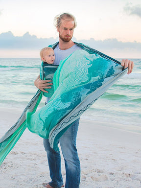 Okinami Wipeout with Ice Cotton Baby Wrap (Woven Second) [Grade 2]