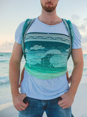 Okinami Wipeout with Ice Cotton Baby Wrap (Woven Second) [Grade 2]