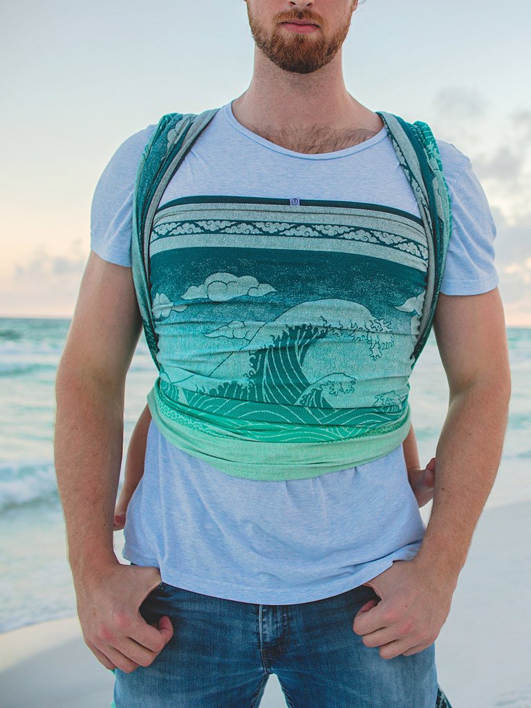 Okinami Wipeout with Ice Cotton Baby Wrap (Woven Second) [Grade 2]