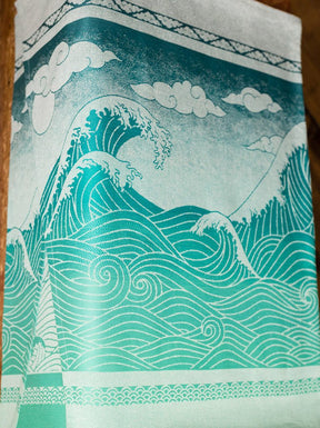 Okinami Wipeout with Ice Cotton Baby Wrap (Woven Second) [Grade 2]