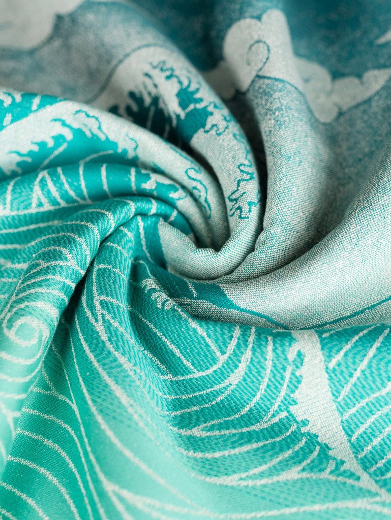Okinami Wipeout with Ice Cotton Baby Wrap (Woven Second) [Grade 2]